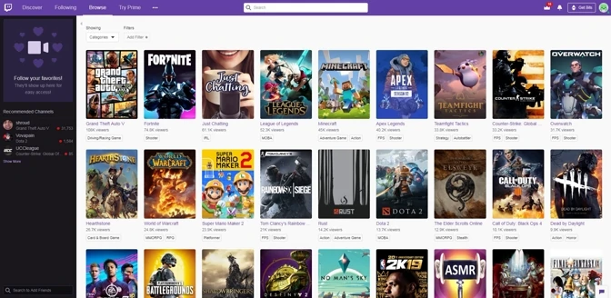 Fortnite Streaming Sites 5 Most Popular Gaming Streaming Sites Updated For 2021