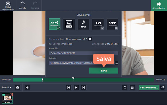 Scegliere il formato dall'elenco Scoprite come registrare una conversazione Skype con facilità