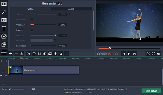 Usar el Chroma Key Aprenda cómo hacer una pantalla verde fácilmente con Movavi Video Editor