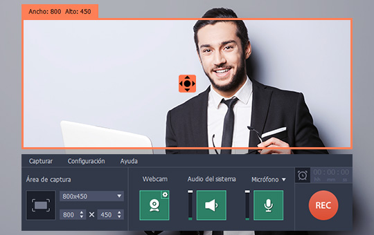 Grabar un vídeo de la pantalla Aprenda cómo hacer los tutoriales con el programa fácil de usar de Movavi