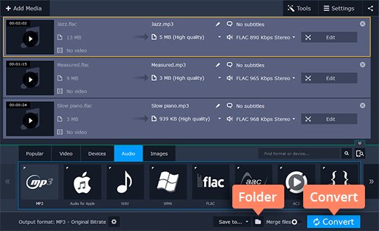 online video to flac converter free