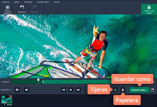 Copiar el vídeo de un sitio web Use el descargador de vídeos de sitios web de Movavi