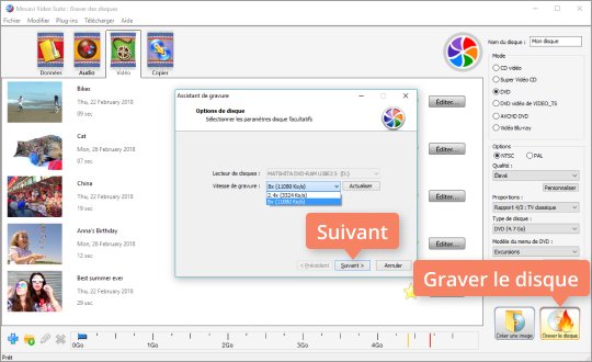 Téléchargez le logiciel de gravure CD et DVD