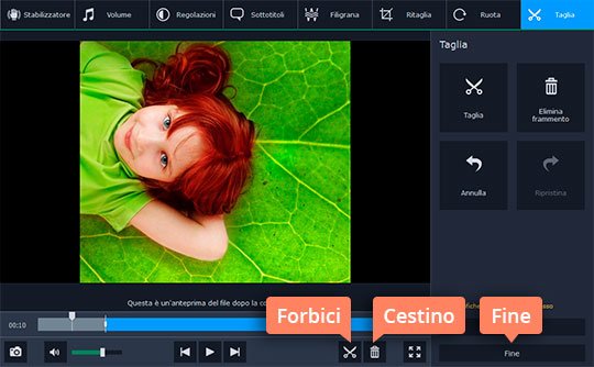 Scegliere i frammenti da tagliare Scoprite come trasformare un video in GIF senza sforzo