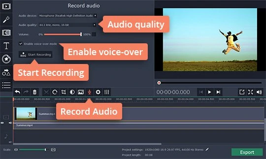 How to do a voice over for a youtube video Voice Over Video Editing Tips 3 Easy Ways To Add Voice Over To A Video