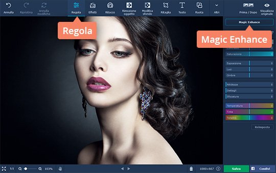 Regolare le impostazioni dell'immagine Scoprite come aumentare la qualità di una foto