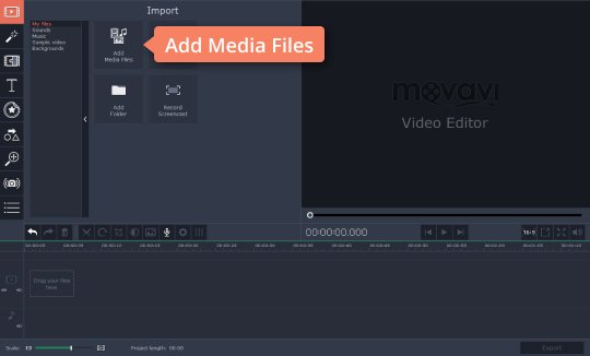 Save the files for brightening Add files to the video lighting editor
