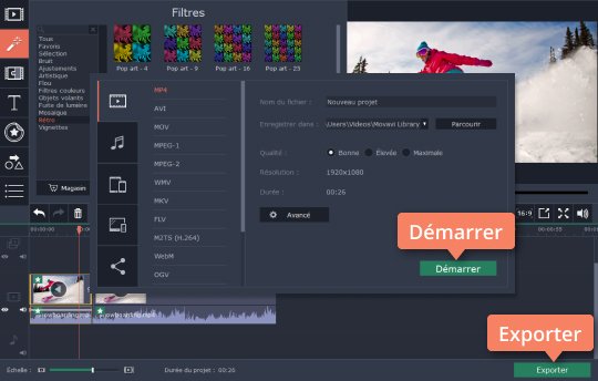 Téléchargez le logiciel pour renverser une vidéo