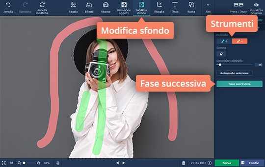 Sostituire lo sfondo di una foto Scoprite come modificare lo sfondo di una foto