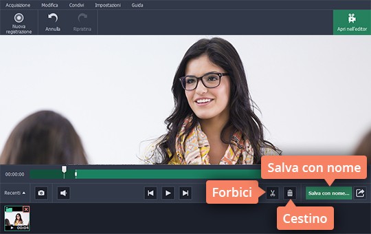 Tagliare le sezioni indesiderate del video Scoprite come fare una videoconferenza con facilità