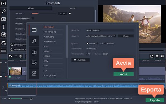 Fare clic su Avvia per salvare il video Scoprite come creare un video rallentato con facilità