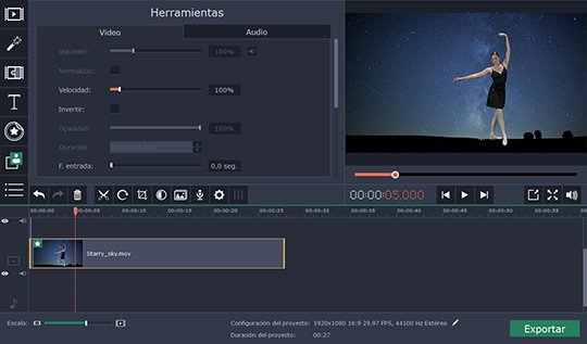 Usar el Chroma Key Aprenda cómo hacer una pantalla verde fácilmente con Movavi Video Editor