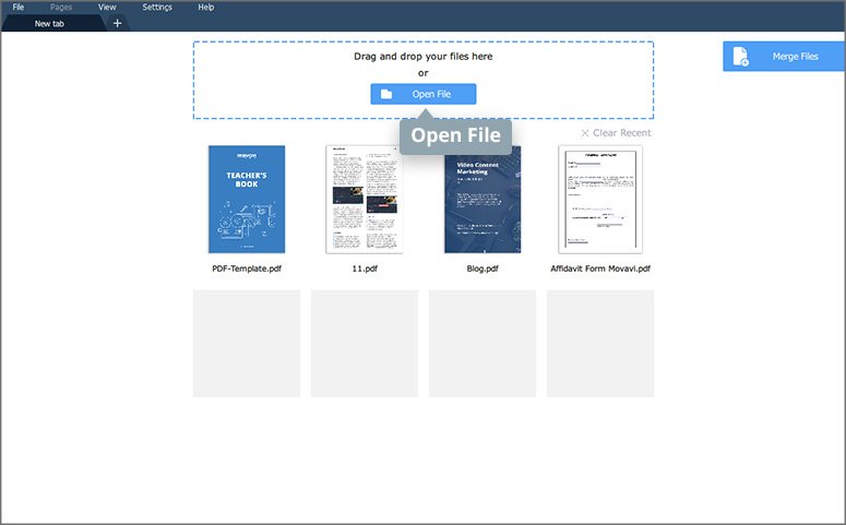 add page on website with files to download