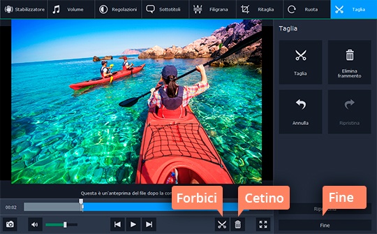 Scegliere un frammento di convertire Estrapolate l'audio dai video con estrema facilità
