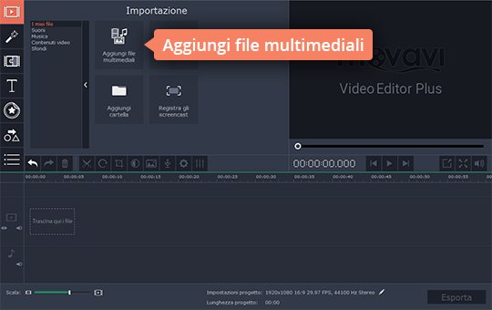 Avviare l'applicazione Scoprite come creare un video con due clic