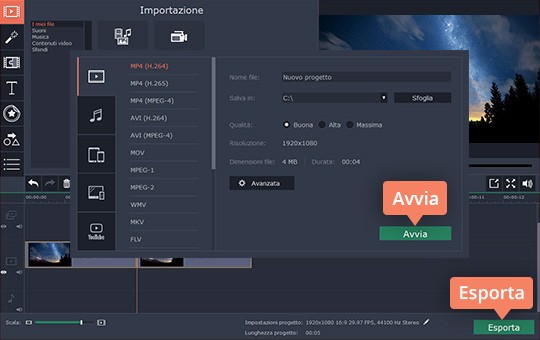 Ottenere il risultato Capovolgete un video con due clic