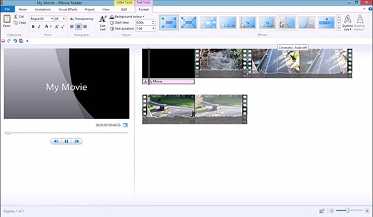 Windows Movie Maker vs. Movavi Video Editor Windows Movie Maker vs. Movavi Video Editor