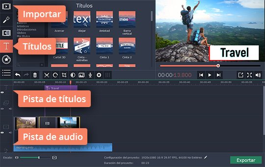 Añadir la música que le guste Añada música para hacer una película musical