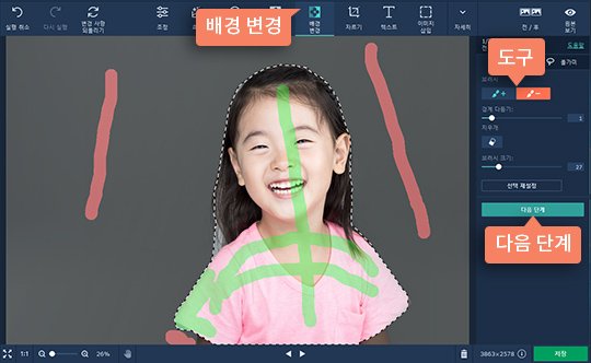 사진 배경 지우기를 수행합니다 사진 배경 지우기 방법