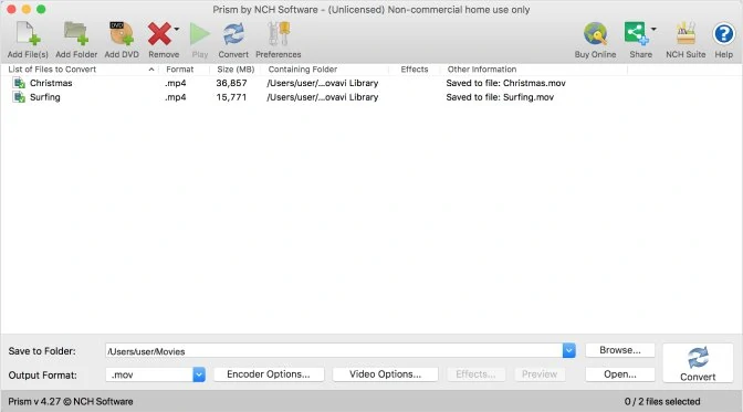 Mac 用のおすすめ動画変換アプリ トップ 9 動画変換用のフリーツール Mac 用