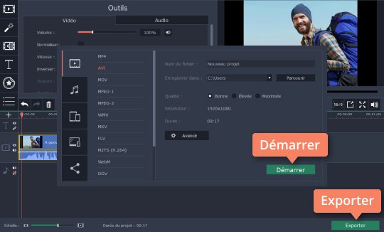 Téléchargez le logiciel de Movavi
