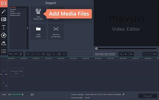 How To Make A Video Make Your Own Movie With Movavi