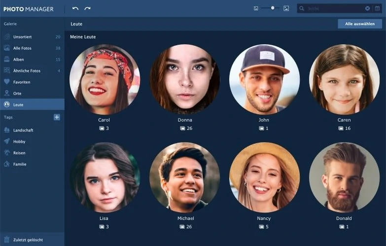 Einfache Fotoverwaltung Fotos Sortieren Mit Movavi