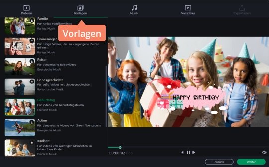 Geburtstagsvideo Erstellen Ideen Fur Geburtstagsvideos Mit Musik