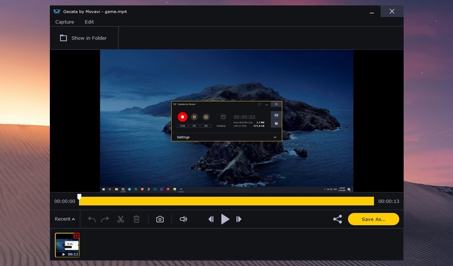 Desktop Recorder by Gecata A Simple Program to Record Desktop