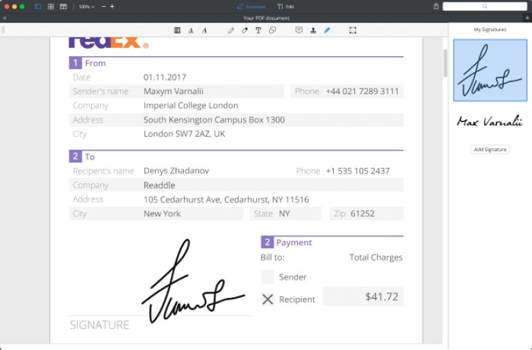 create pdf signature free