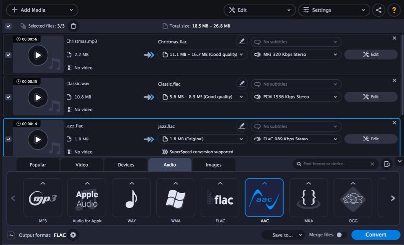 audio format converter free download