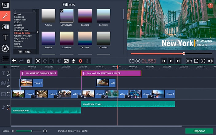 Editor de Vídeos para PC | Movavi Video Editor